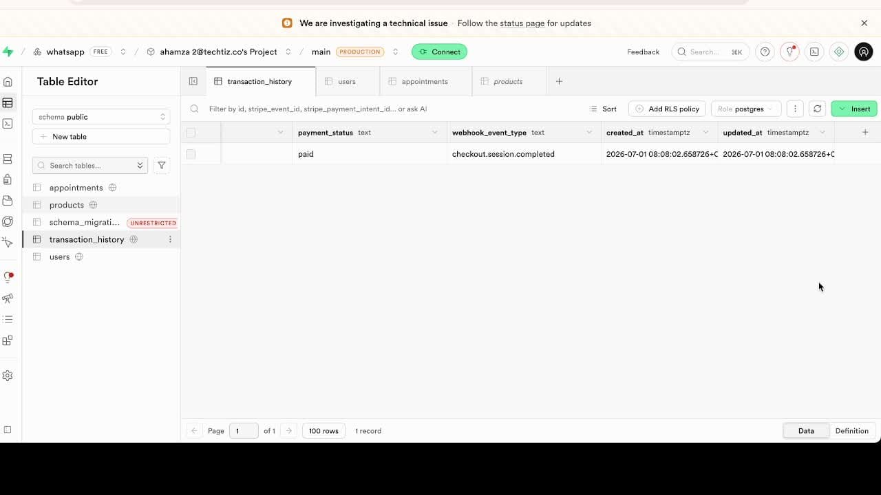 Project Walkthrough 1